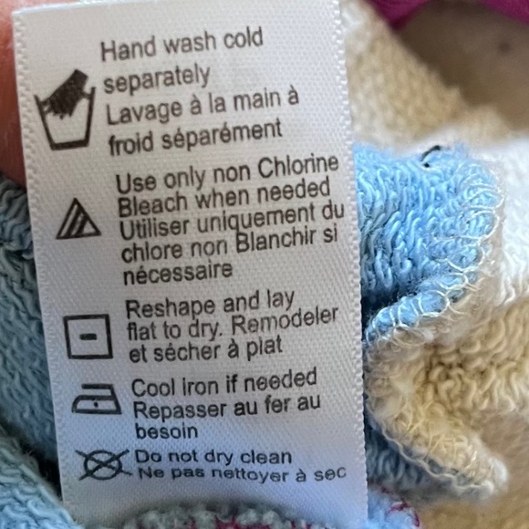 L*Space Colorblock Cropped "Don't Sweat It"  Zip Up Hoodie Jacket, Size XS - Picture 6 of 7